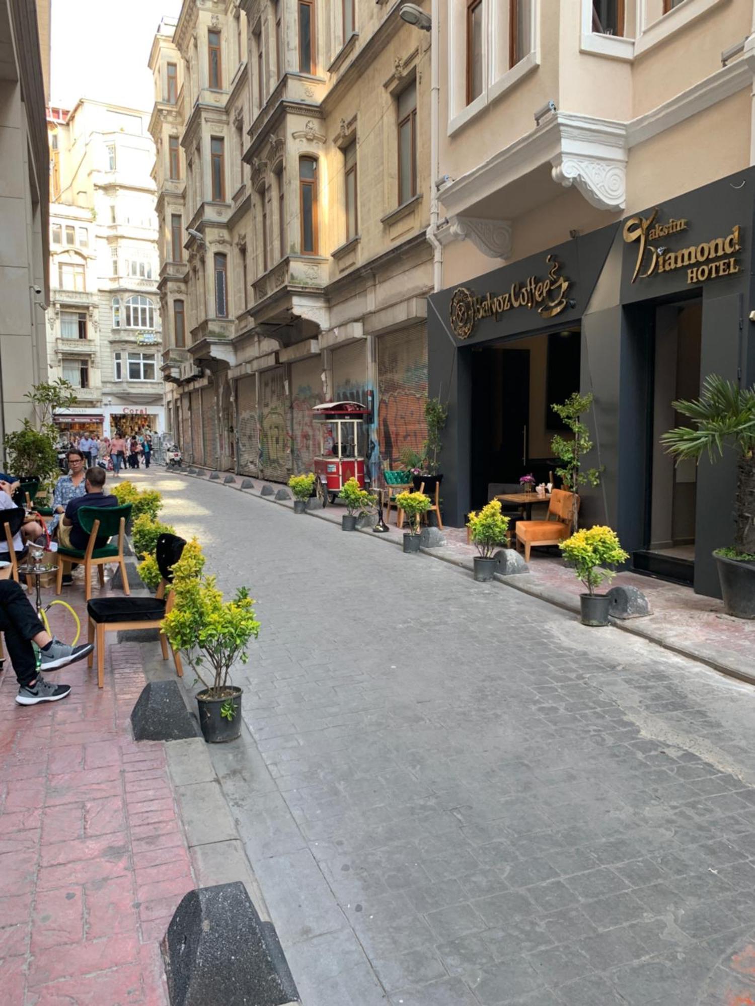 Taksim Diamond Hotel Provincia di Provincia di Istanbul Esterno foto