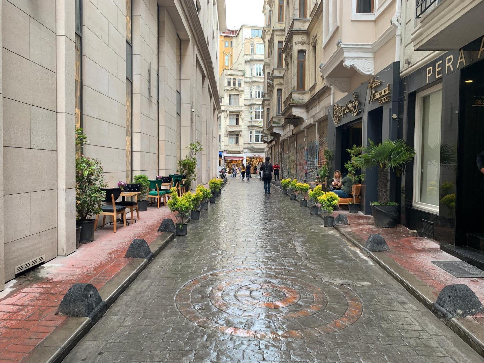Taksim Diamond Hotel Provincia di Provincia di Istanbul Esterno foto